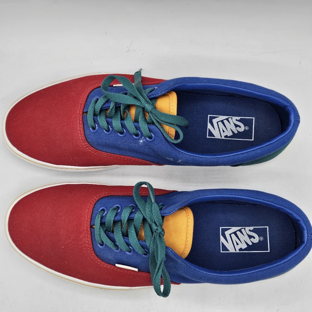 Vans Era Primary Color Block Style Shoes Size 11 -NWOT - Picture 13 of 16